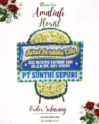 Papan Bunga Duka di Calingcing