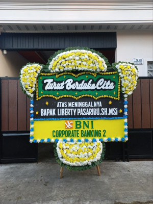 Papan Bunga Duka di Calingcing