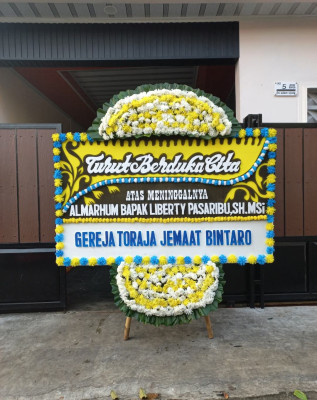 Papan Bunga Duka di Calingcing