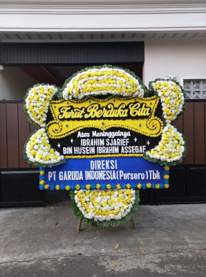 Papan Bunga Duka di Calingcing