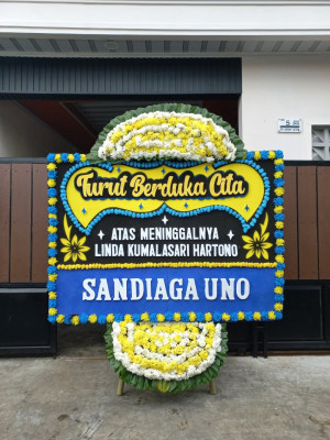 Papan Bunga Duka di Calingcing